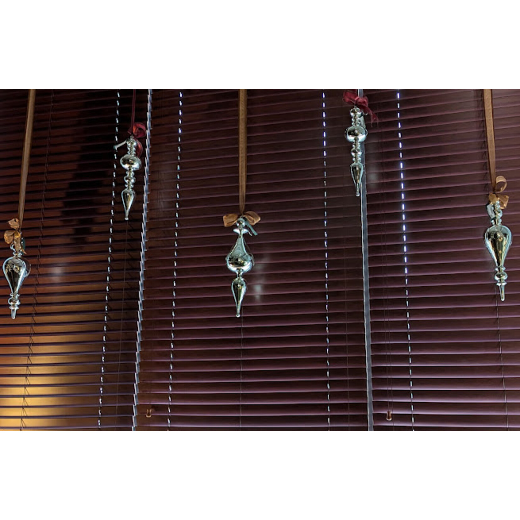 Two's Company Small Mercury Finial Ornament