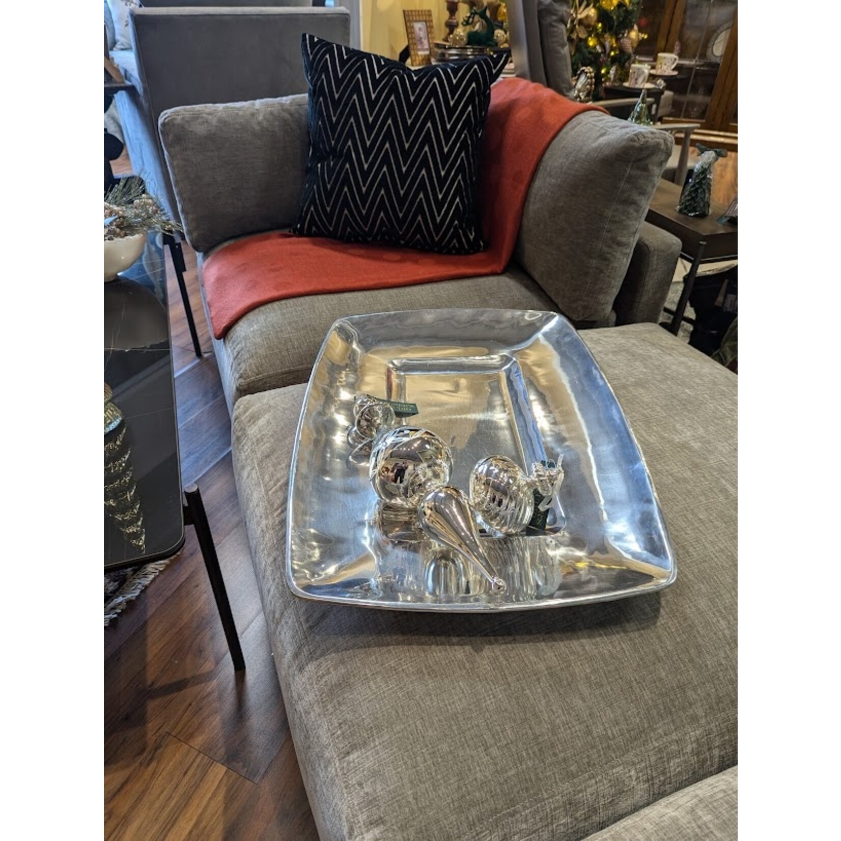 Two's Company Small Mercury Finial Ornament