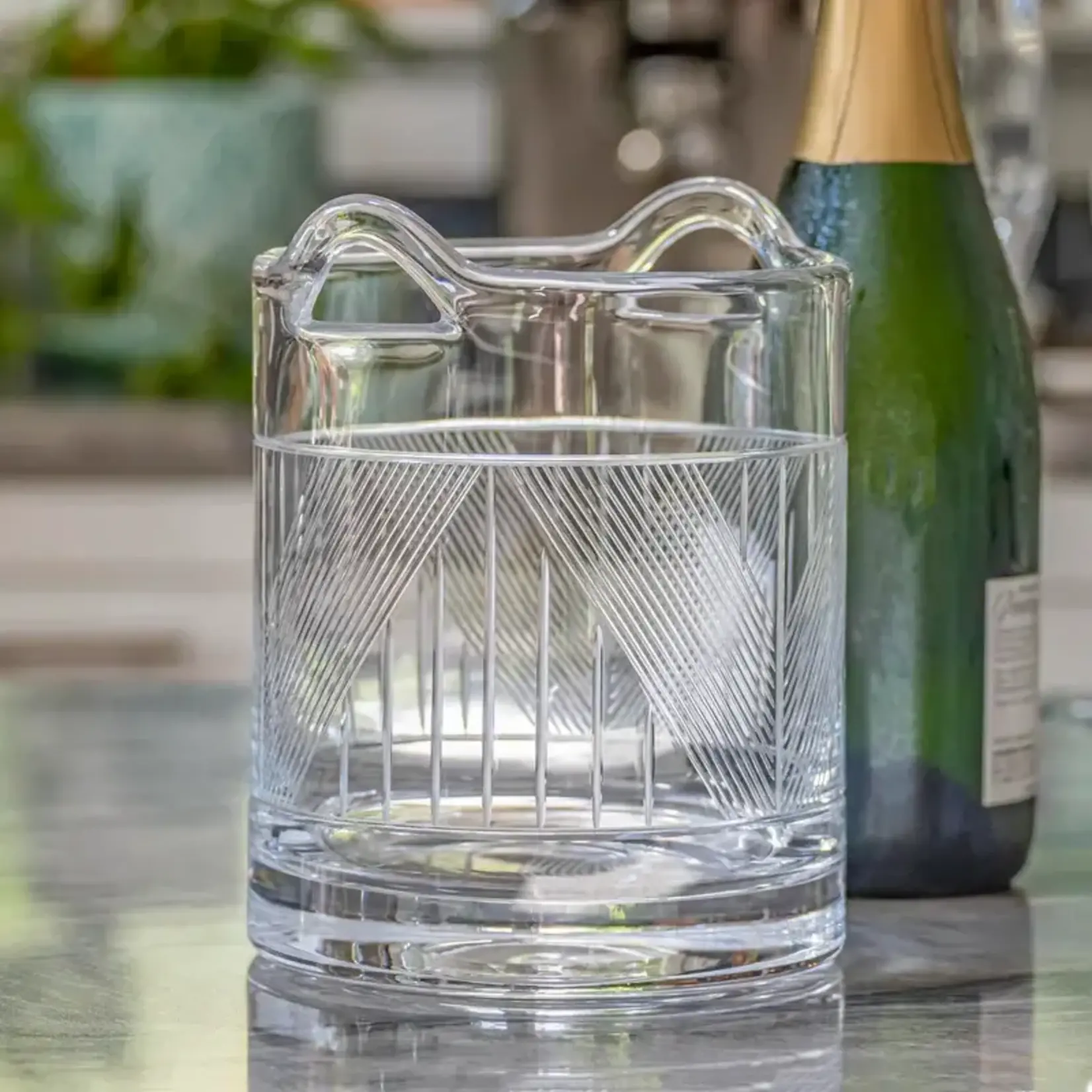 Rolf Glass Bleecker Street Champagne Ice Bucket