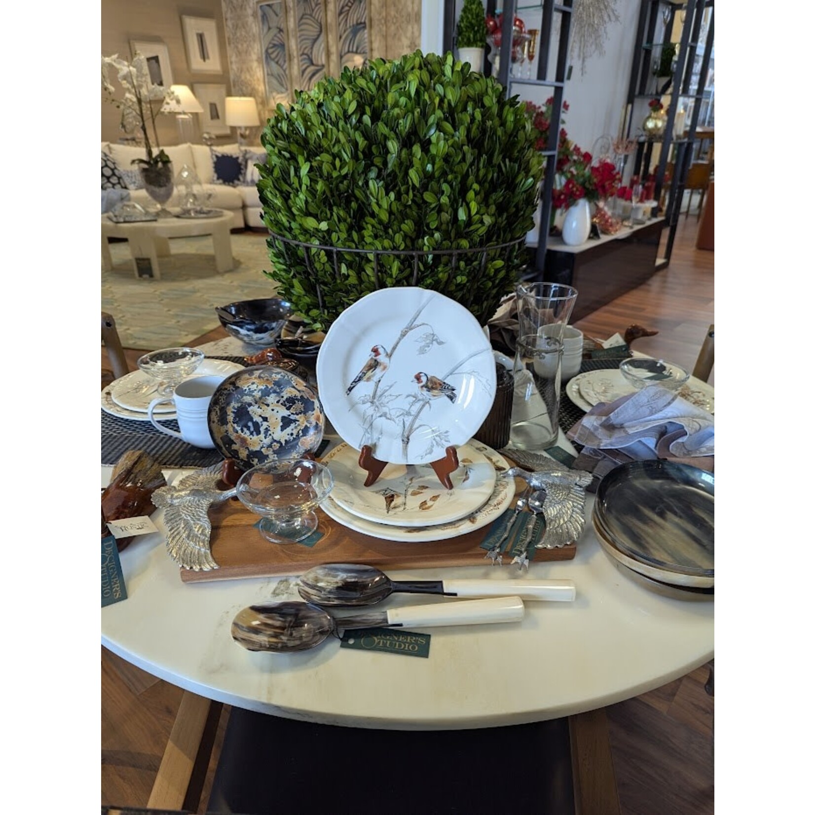 be Home Splatter Horn Plate Small