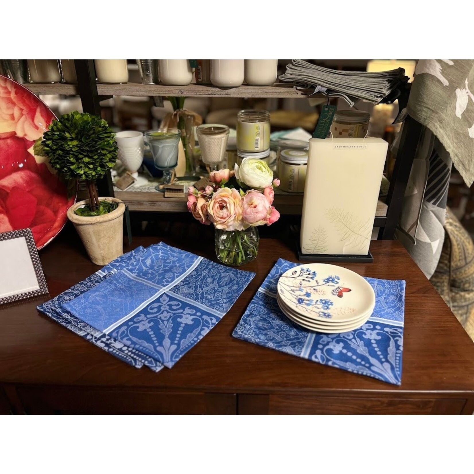 Garnier Thiebaut Cassandra Saphir Napkin