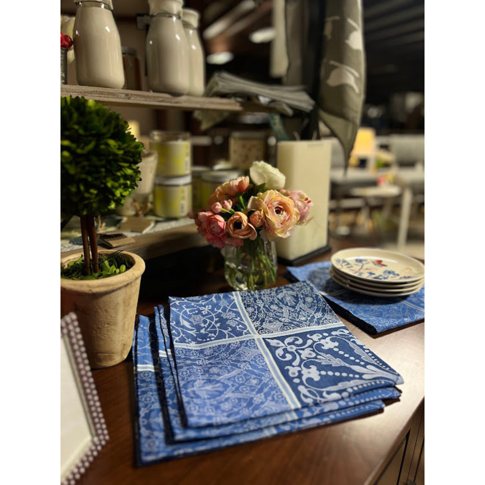 Garnier Thiebaut Cassandra Saphir Napkin