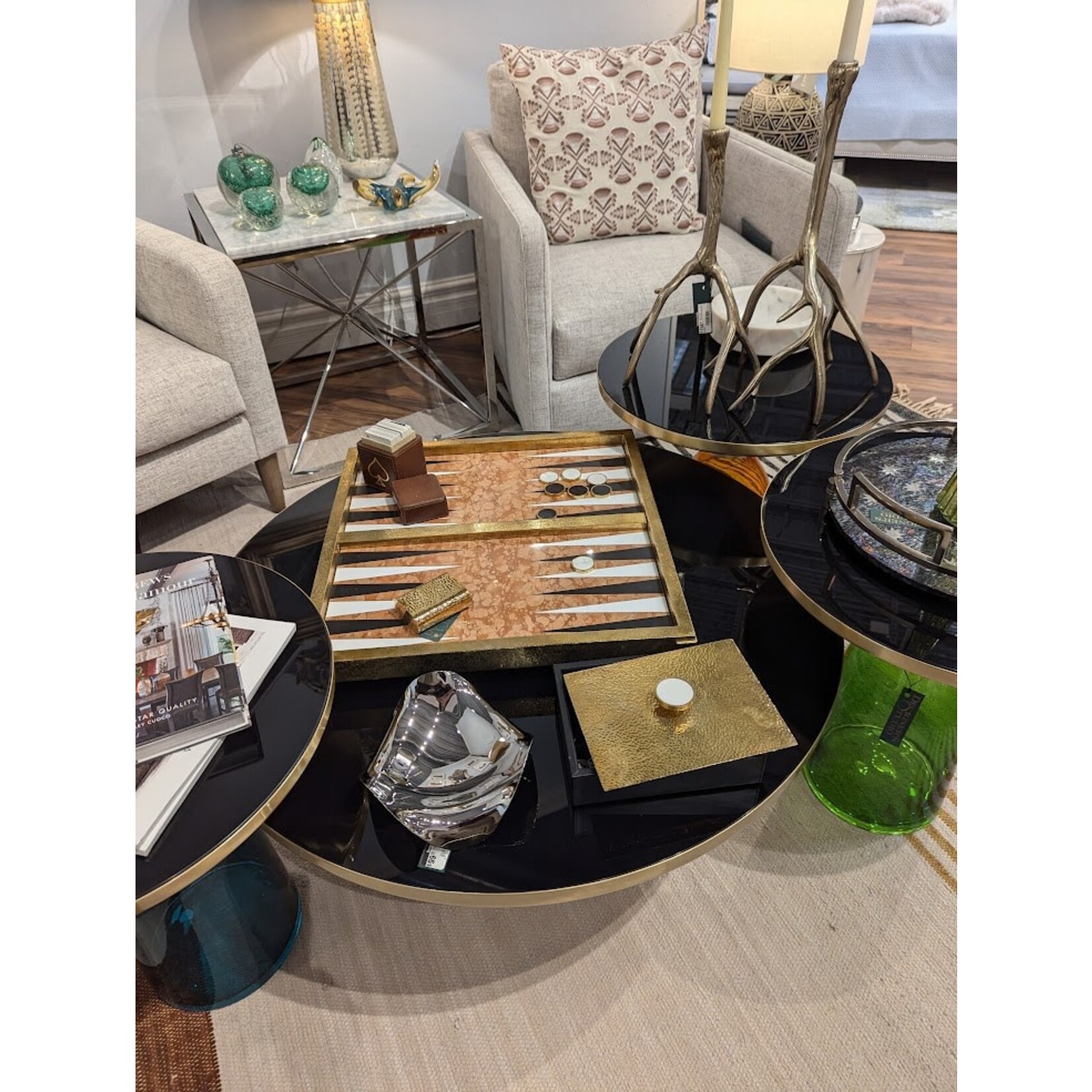 Bellini Modern Living Ritz Large Coffee Table Blue