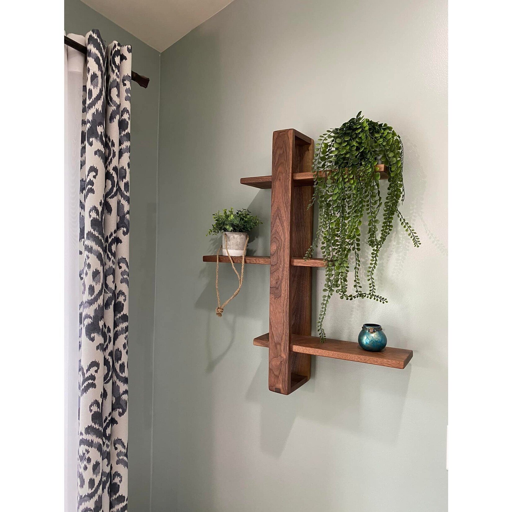 Bristle Mountain Woodworking Walnut Shelf