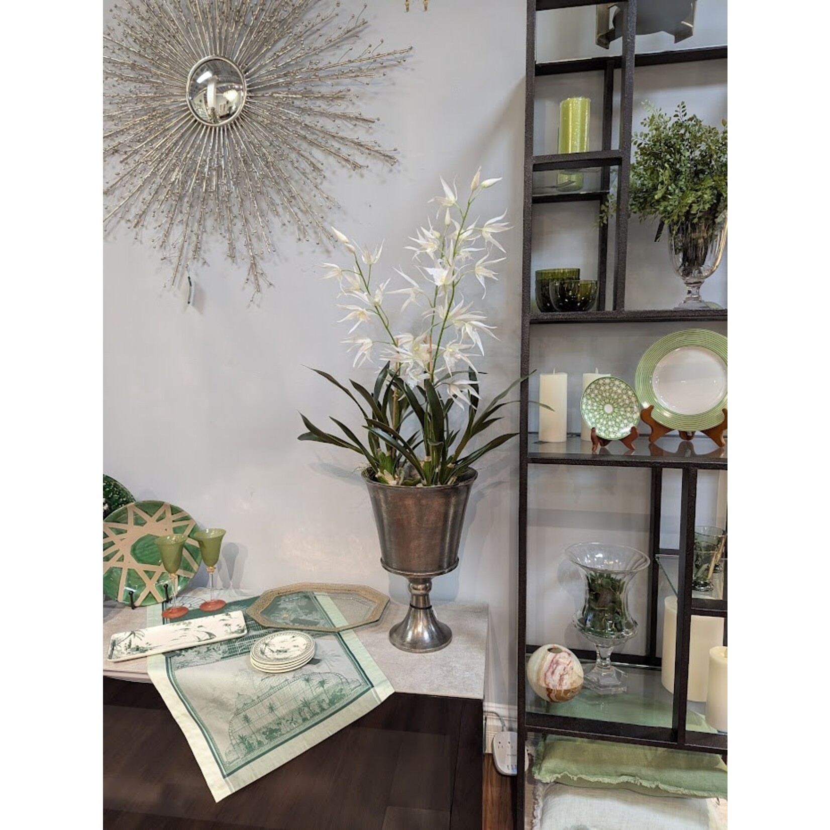 Gien Les Depareillees Vert Canape Plates Set of 4