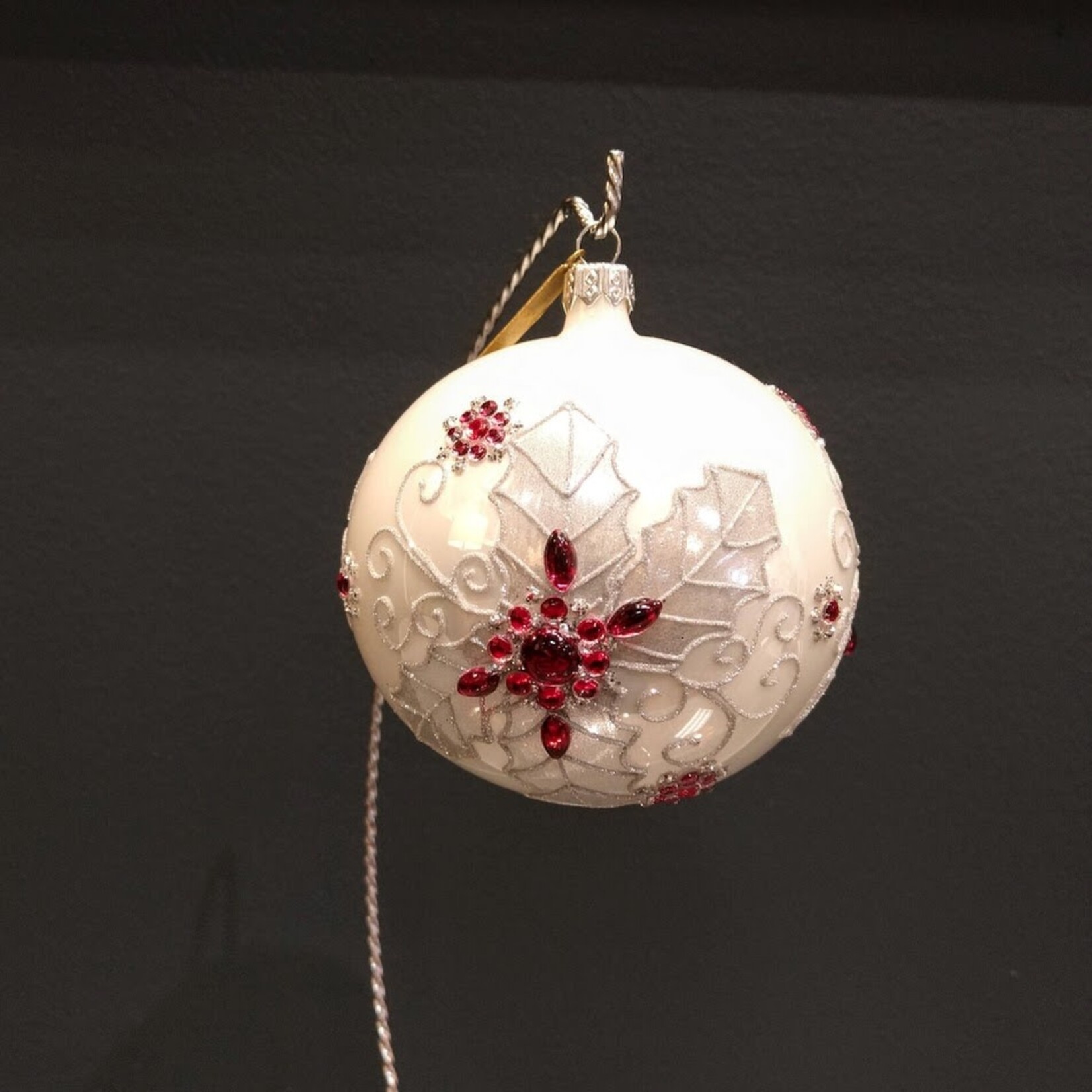 Katherine's Collection White Winter Berry Ornament