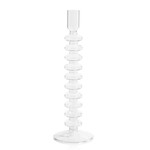 Zodax Selena Glass Taper Candle Holder