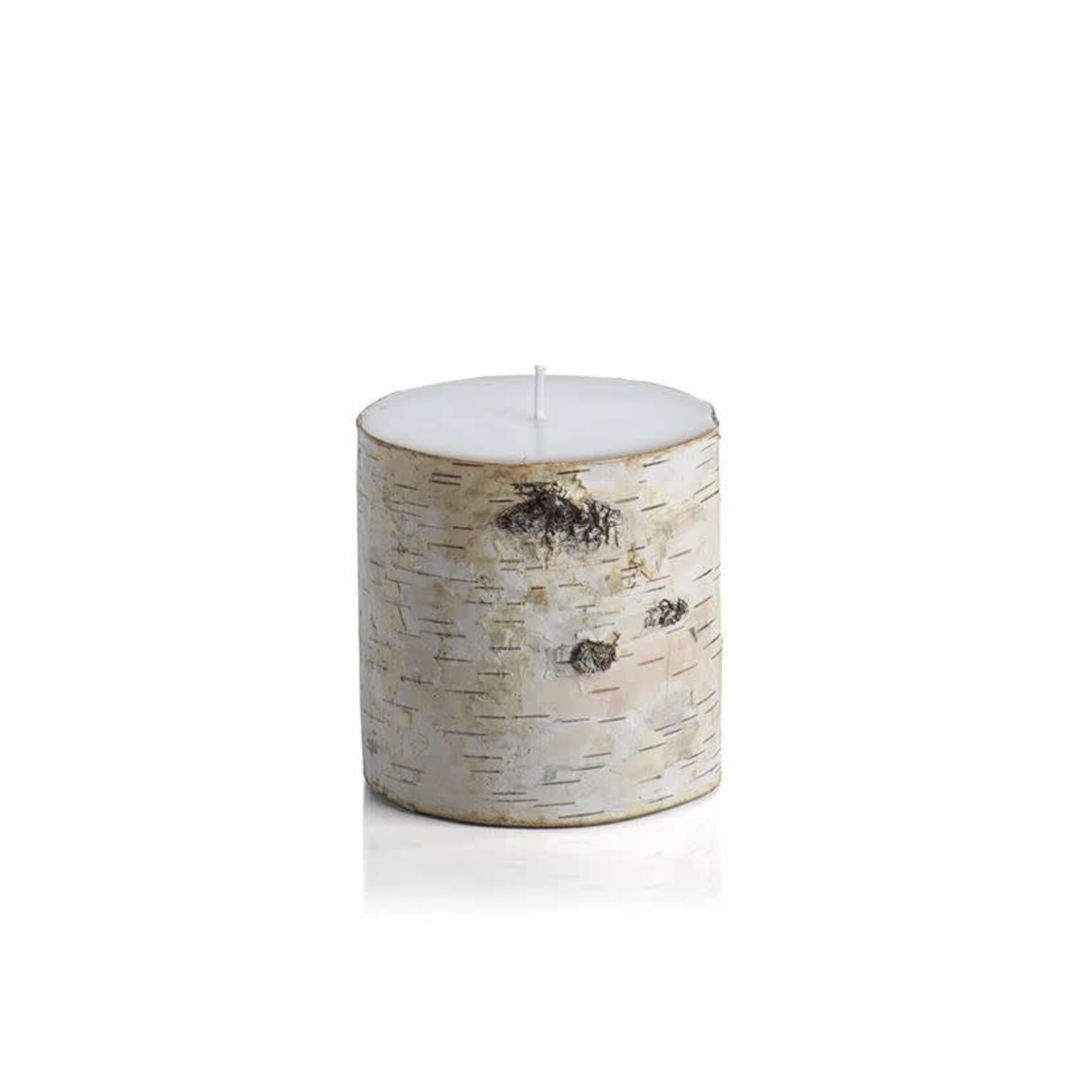 Zodax Birchwood Fragrance Free Pillar Candle