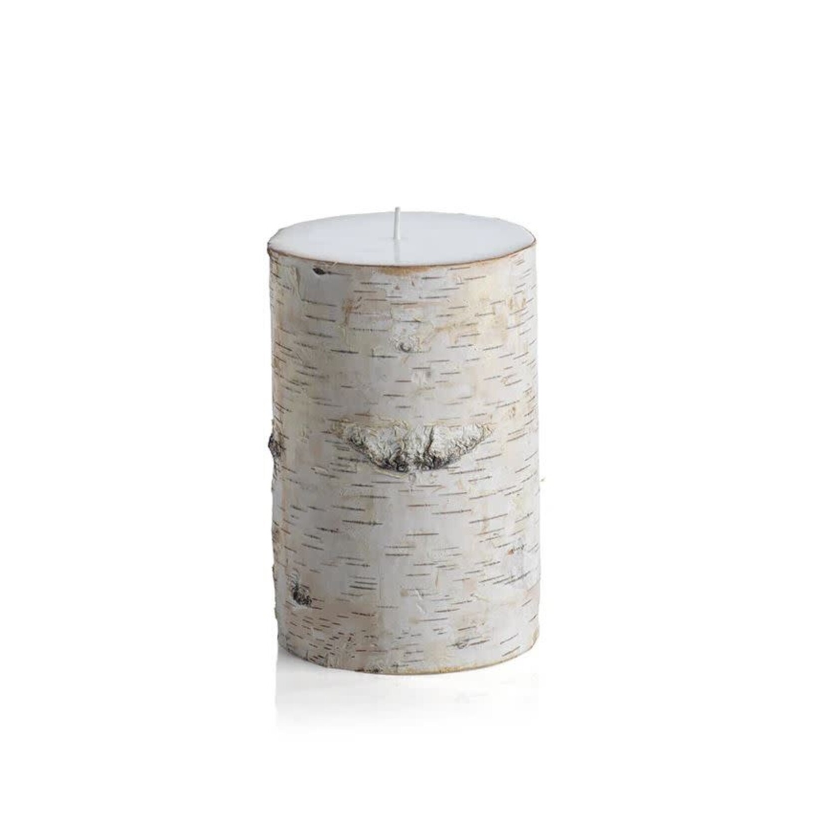 Zodax Birchwood Fragrance Free Pillar Candle