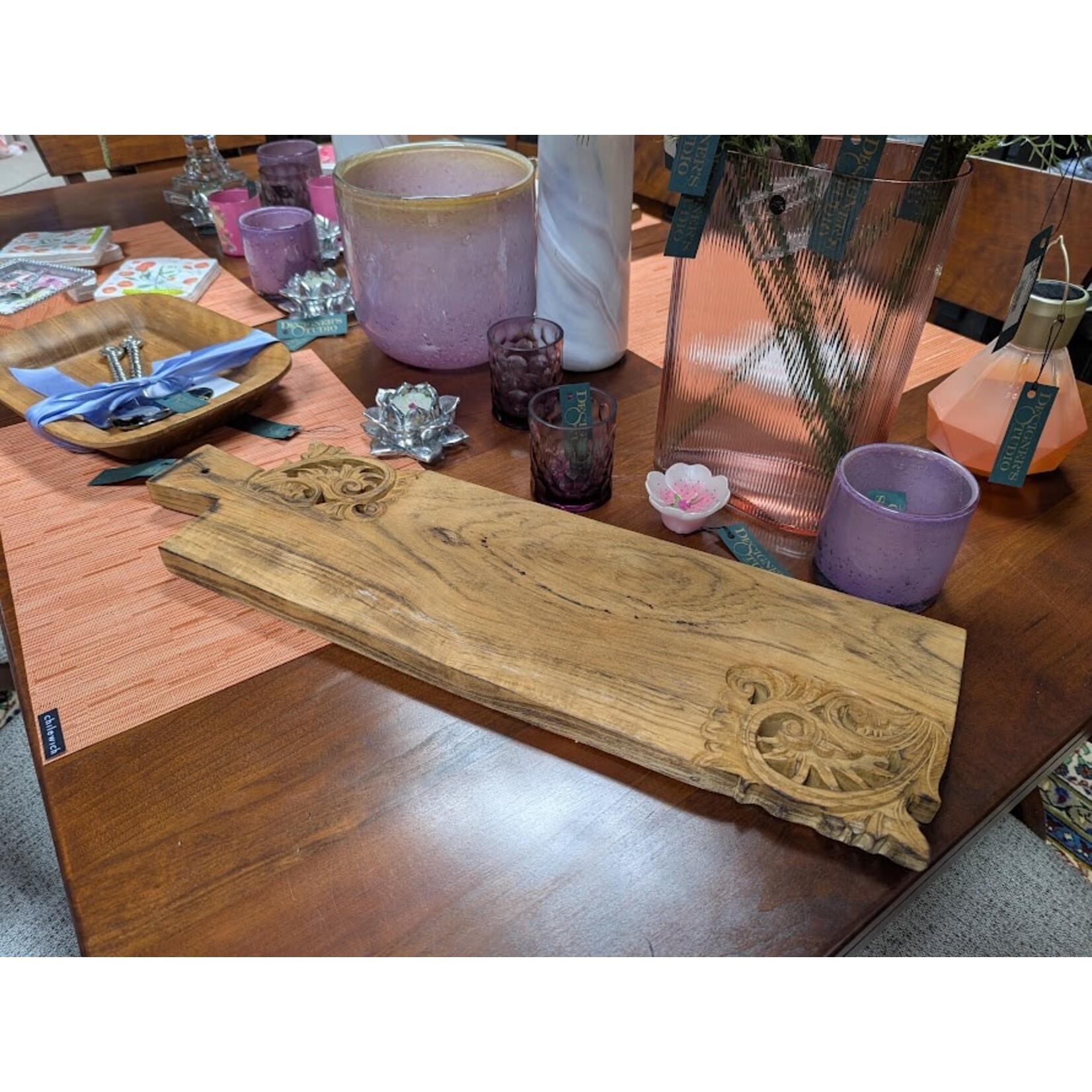 Artesia Inc Rectangle Tapas Board with Handle