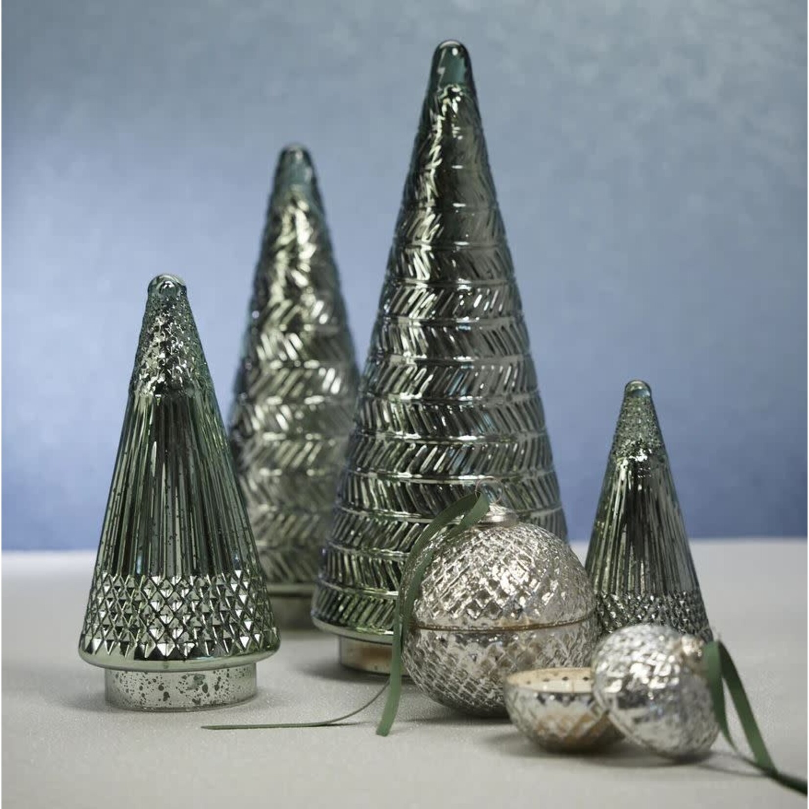 Zodax Siberian Antique Glass LED Tree