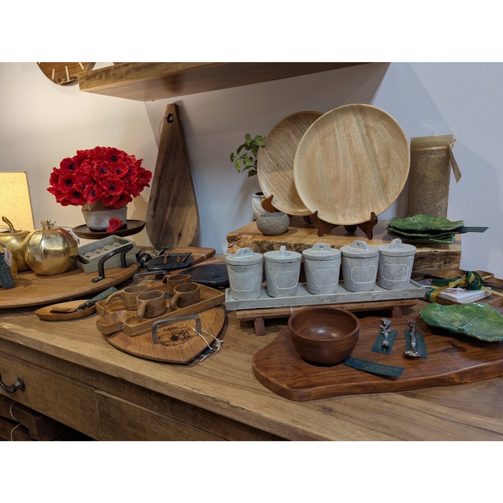 Kiss That Frog Stone Tray with 5 Spice Jars