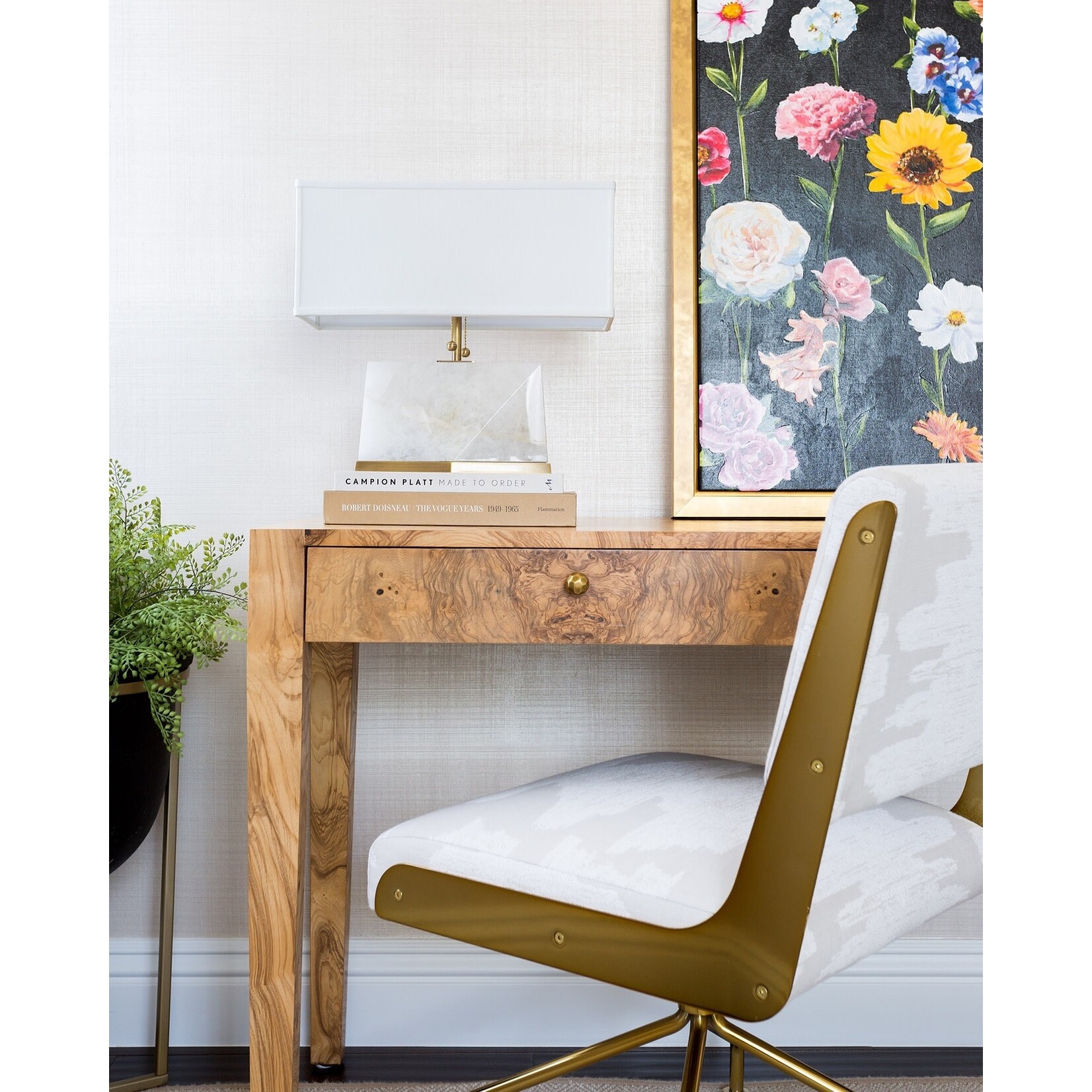 Made Goods Lindsey Desk Olive Ash