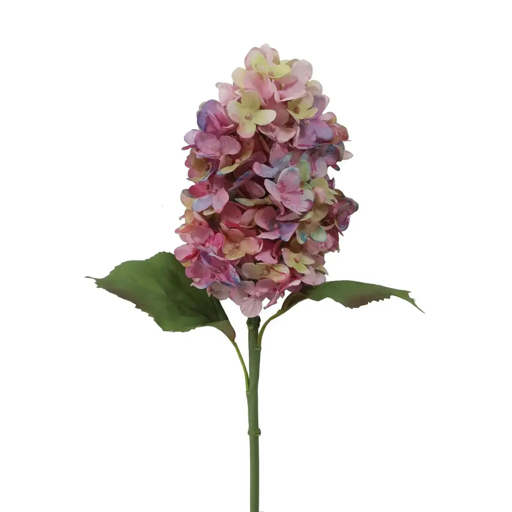 Winward Home Artificial Hydrangea Watercolor Blossom 23"