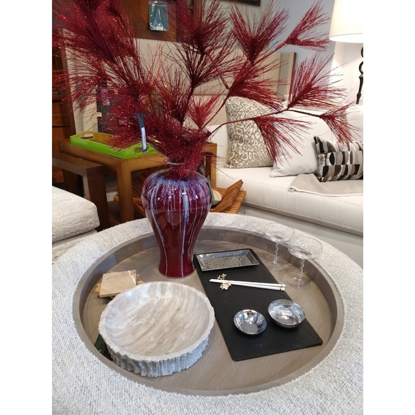 Michael Aram Cherry Blossom Chopsticks & Stand Set