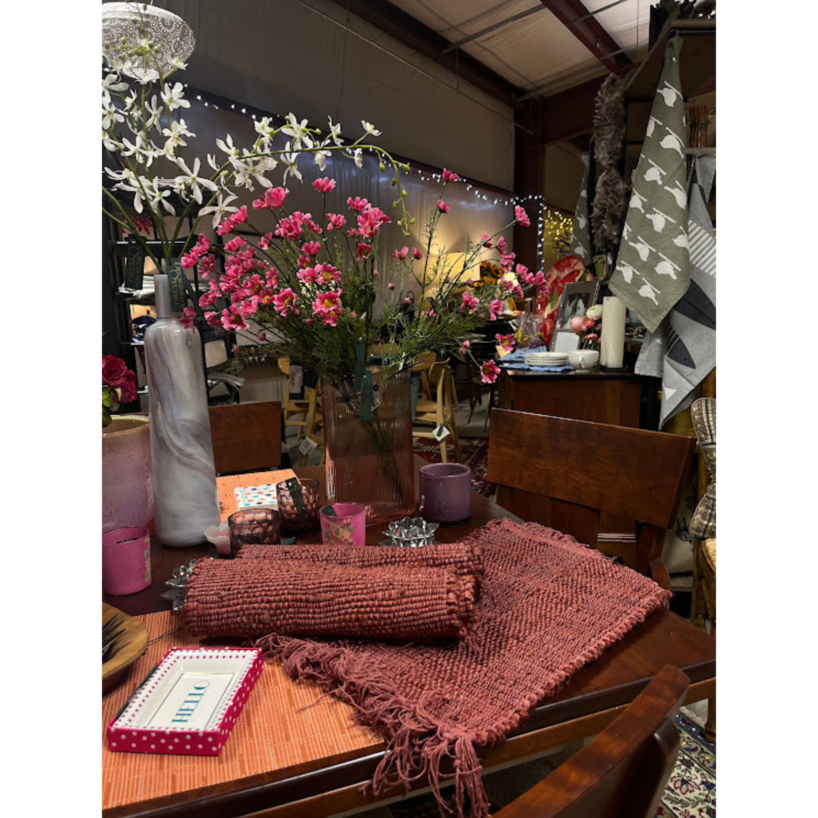 Napa Home and Garden Rae Woven Fringe Placemat