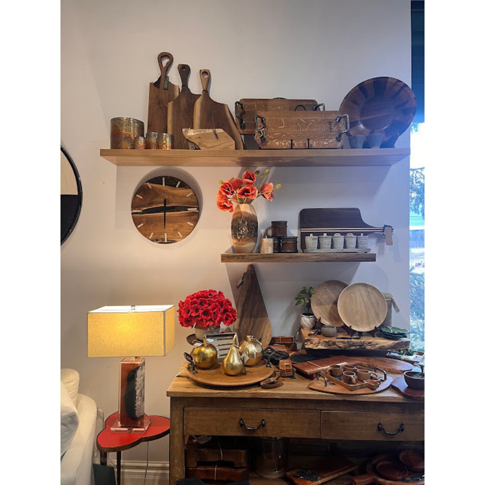 Napa Home and Garden Basket Weave Natural & White Belly Cachepot - Small 6.25" x 5.5"