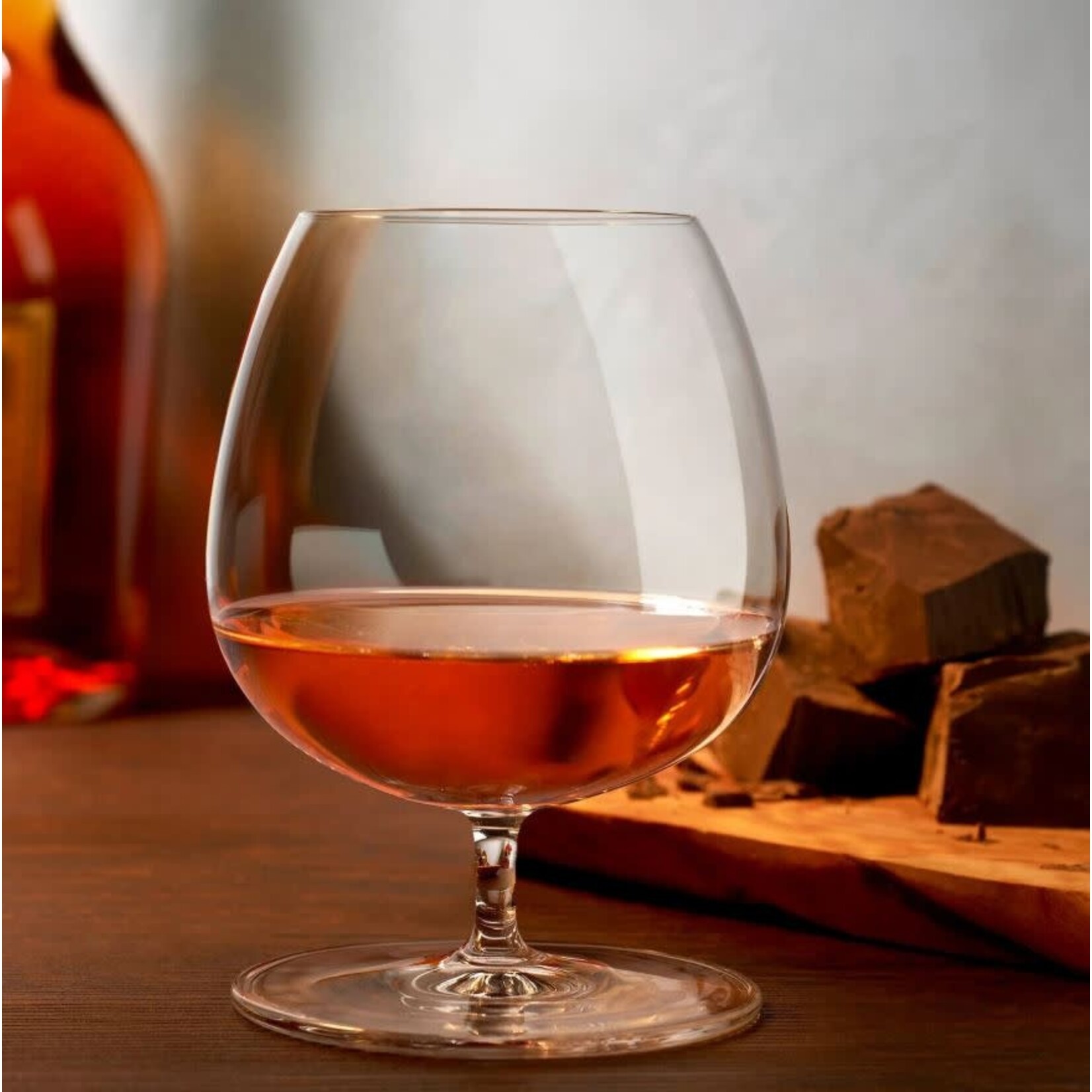Nude Glass, USA Vintage Cognac Glasses 16.9 oz