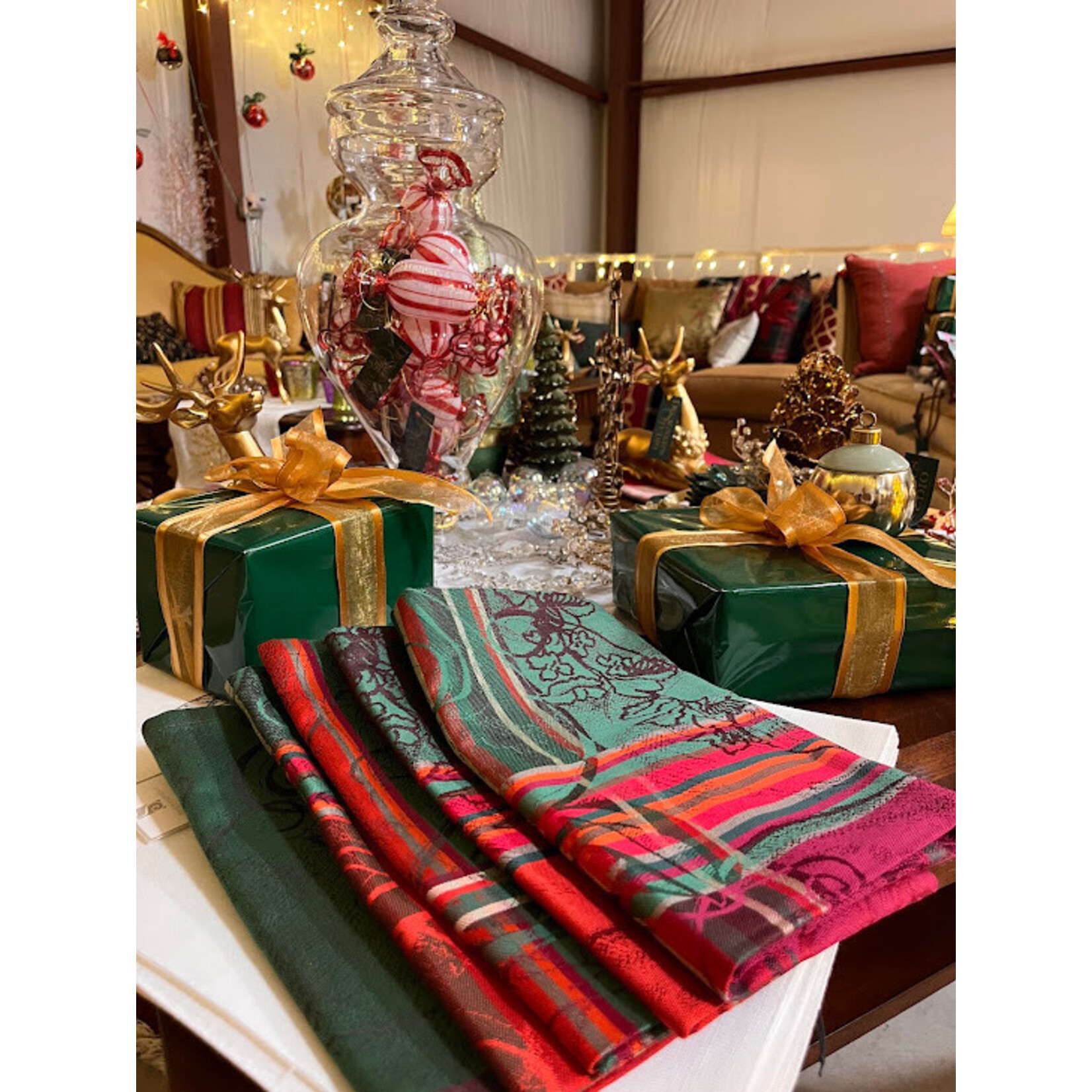 Garnier Thiebaut Mille Asters Noel Napkin