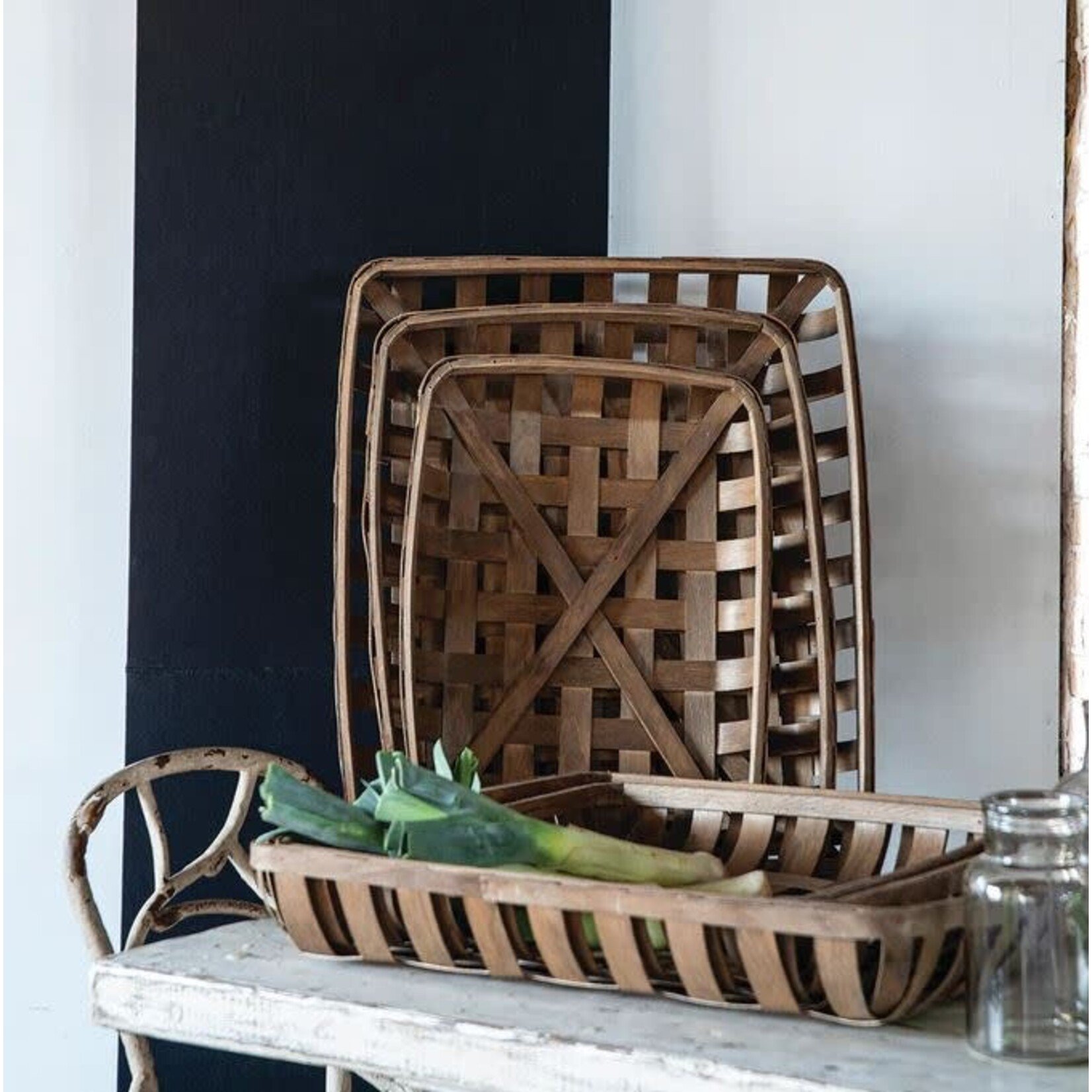 Blue Ocean Traders Rectangle Tobacco Basket