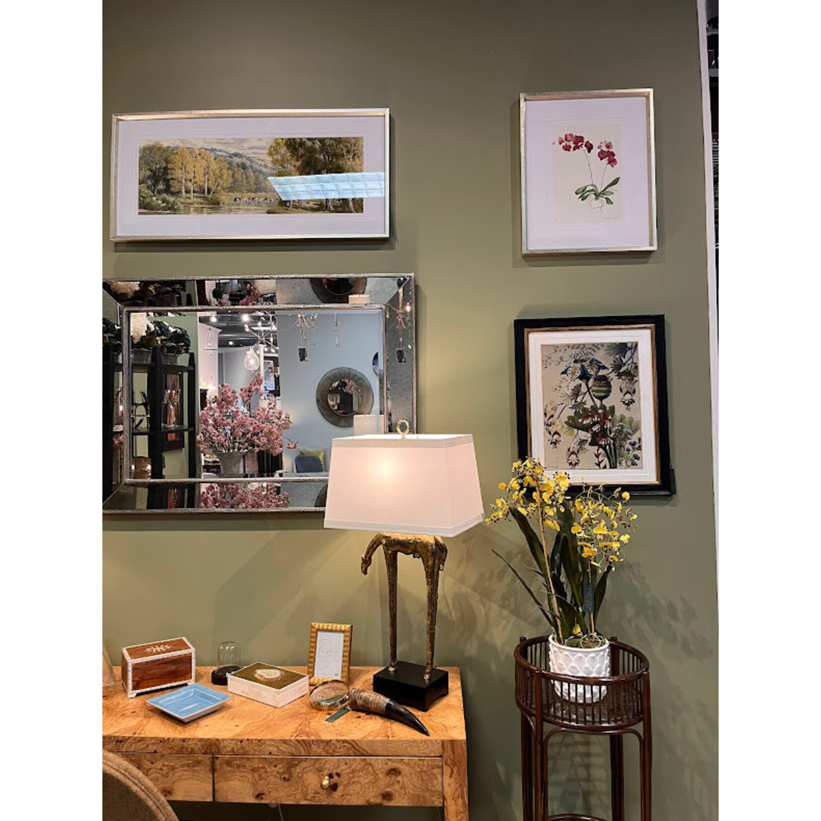 Trowbridge Gallery Walford Watercolor 6 Framed Artwork