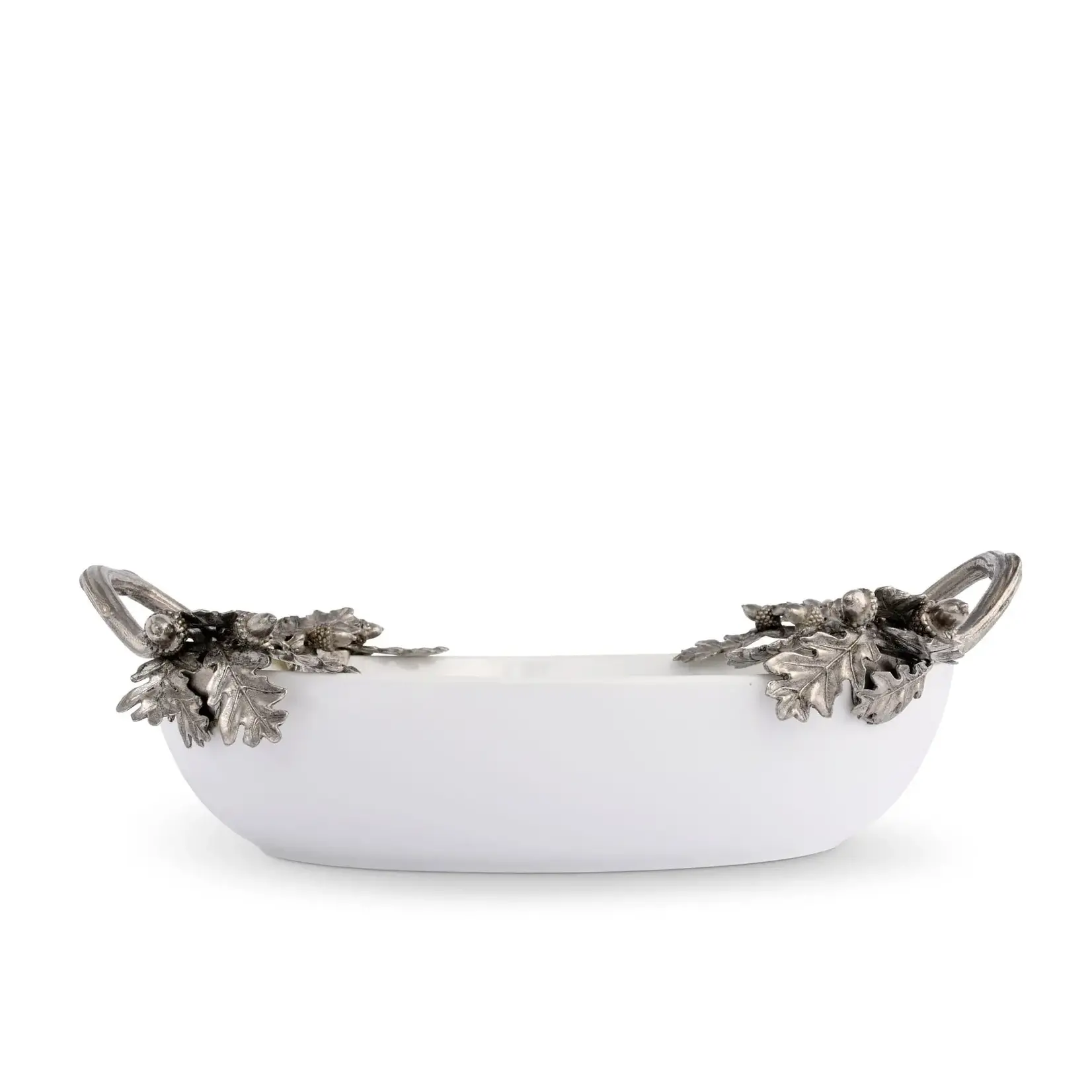 Vagabond House Acorn Oak & Leaf Stoneware Serving Dish