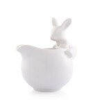 Vagabond House Porcelain Climbing Bunny Creamer