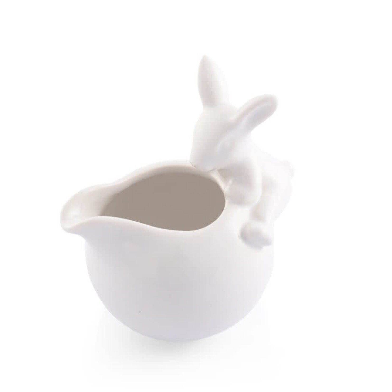 Vagabond House Porcelain Climbing Bunny Creamer