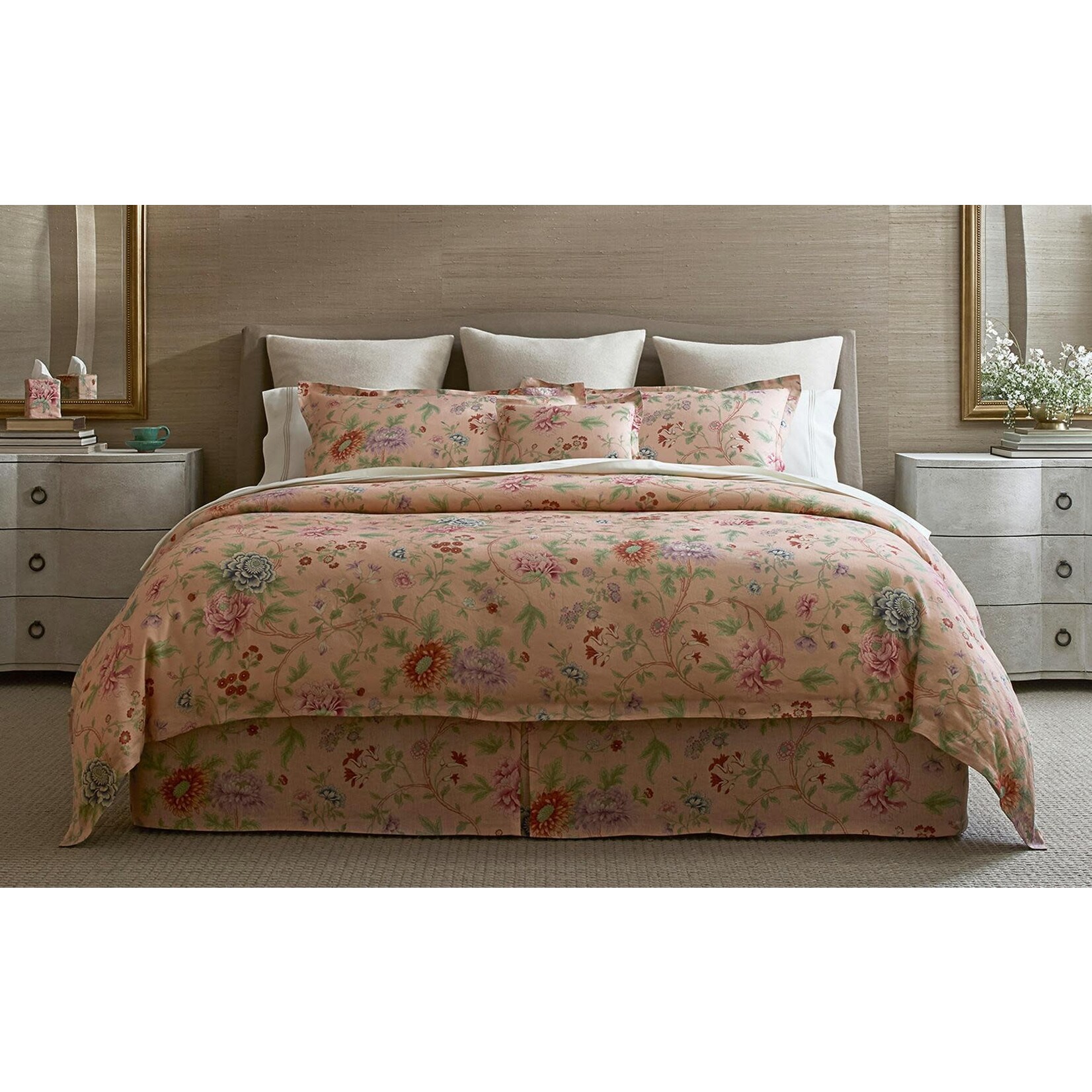 Matouk Simone Boudoir 12x16 Pillow Sham Apricot
