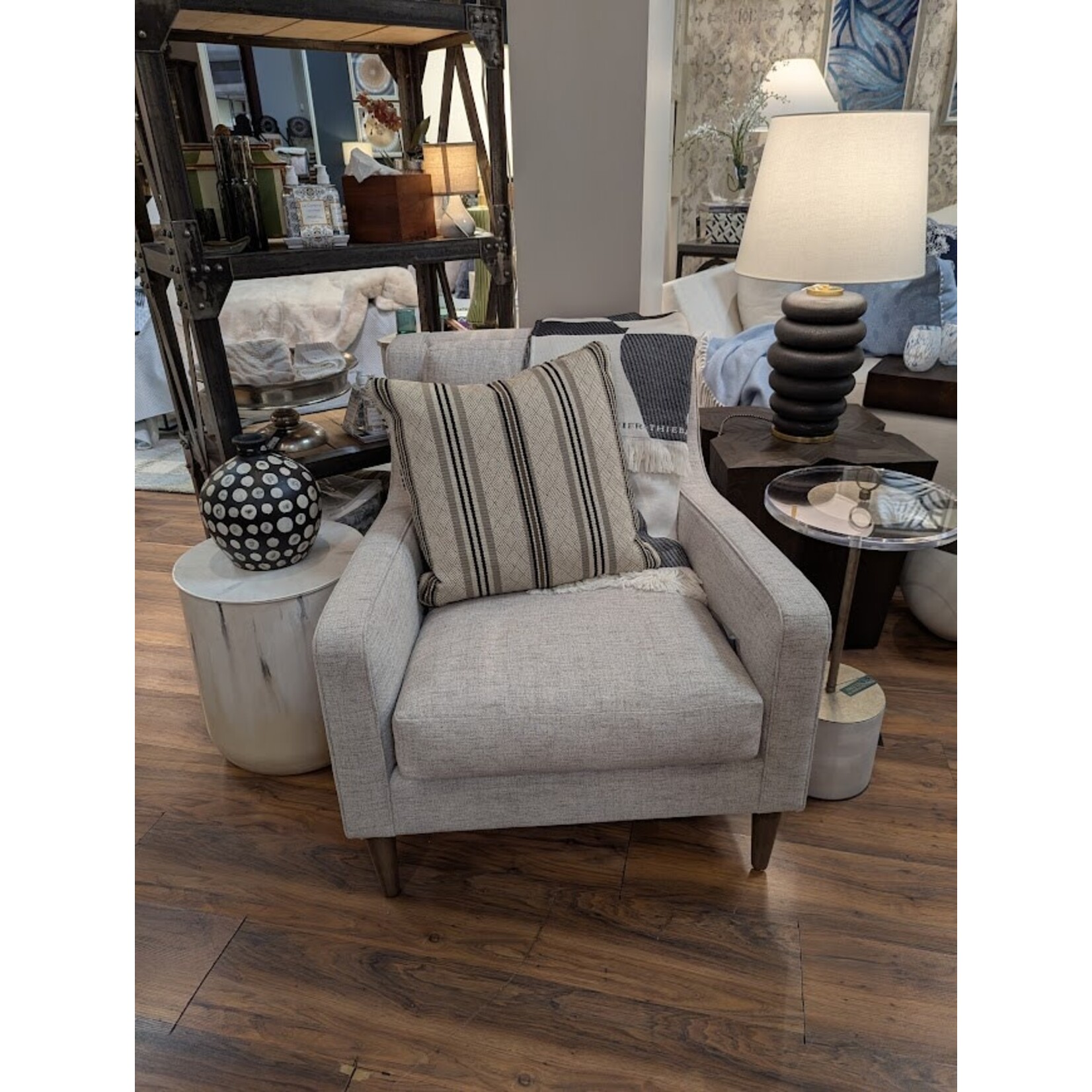 Vanguard Furniture Josie Chair Jack Linen Fabric