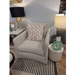 Vanguard Furniture Wynne Swivel Chair Jack Linen Fabric