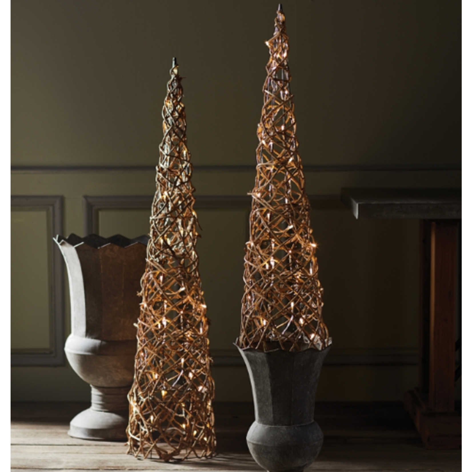 Napa Home and Garden Napa Night Sky LED Rattan Topiaries Tree