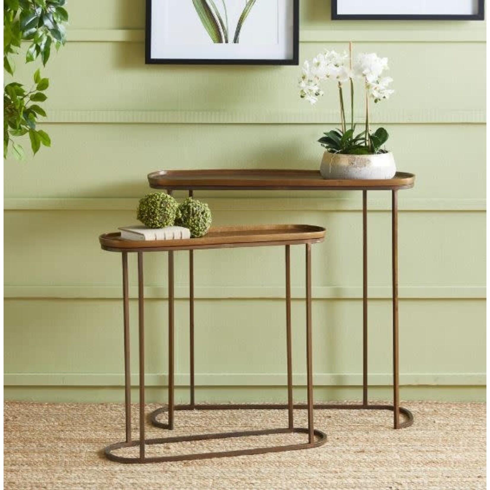 Napa Home and Garden Ziva Console Tables Set of 2