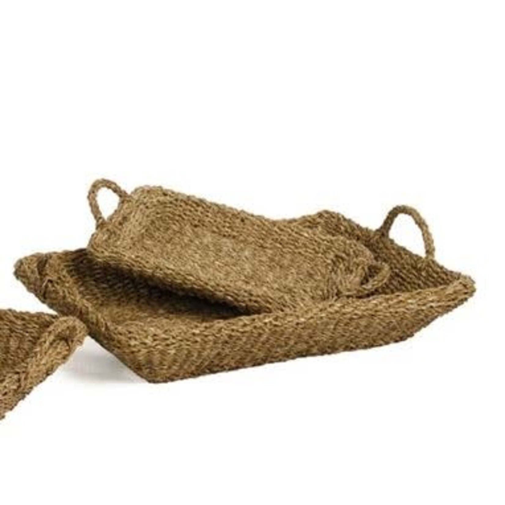 Napa Home and Garden Seagrass Tray With Handles