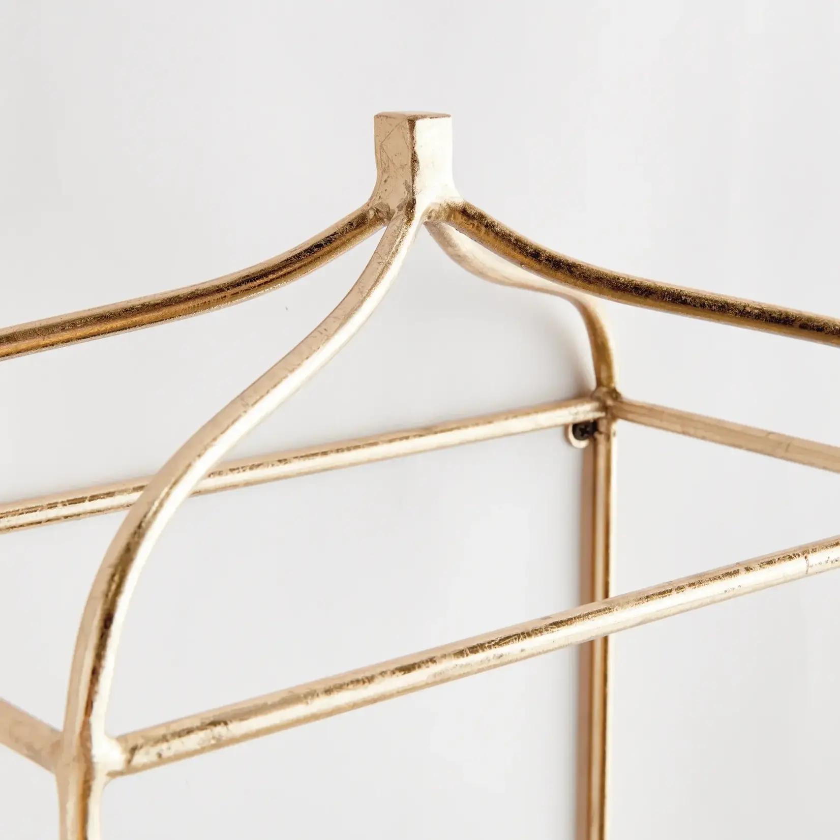 Napa Home and Garden Abbey Mirrored Wall Shelf Small