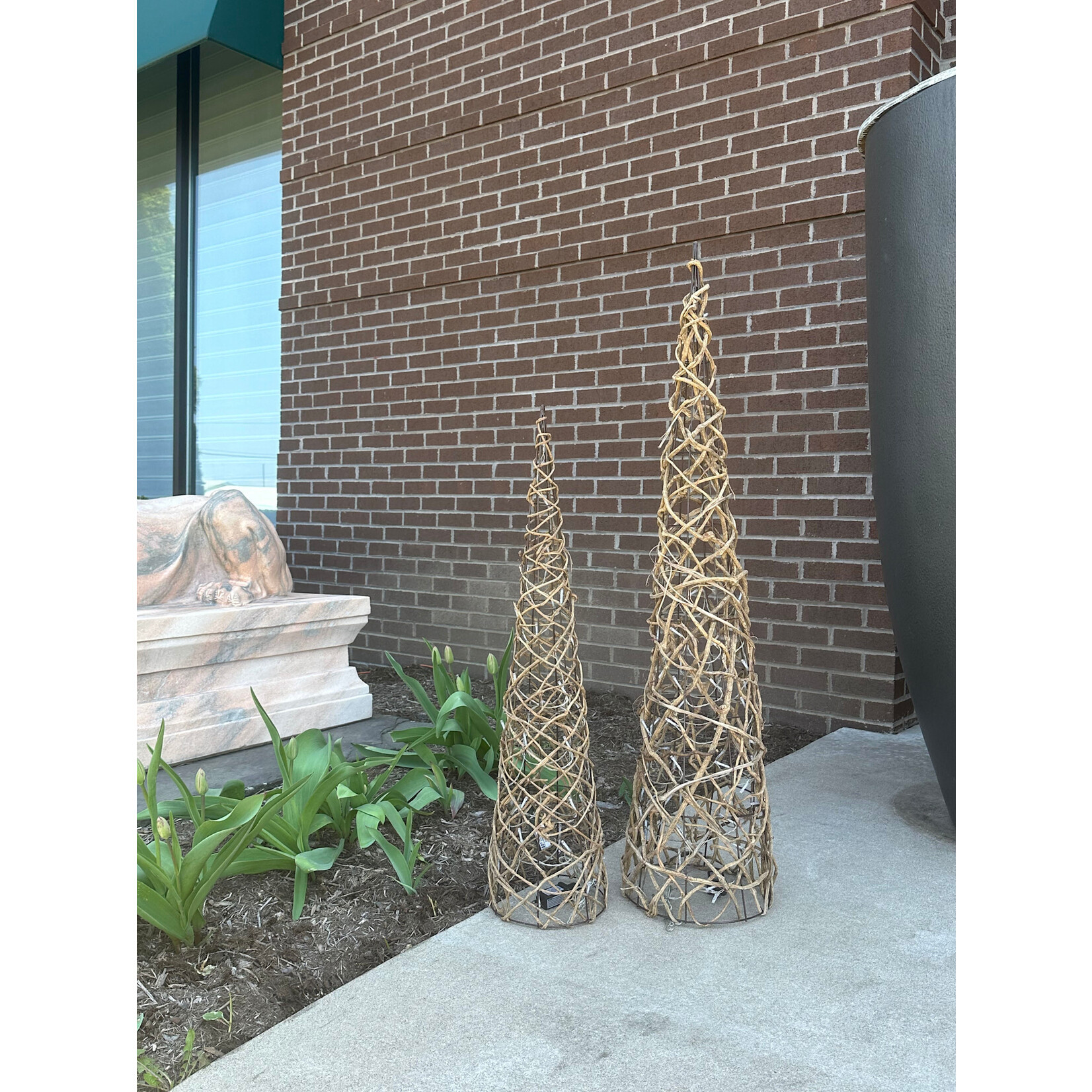 Napa Home and Garden Napa Night Sky LED Rattan Topiaries Tree