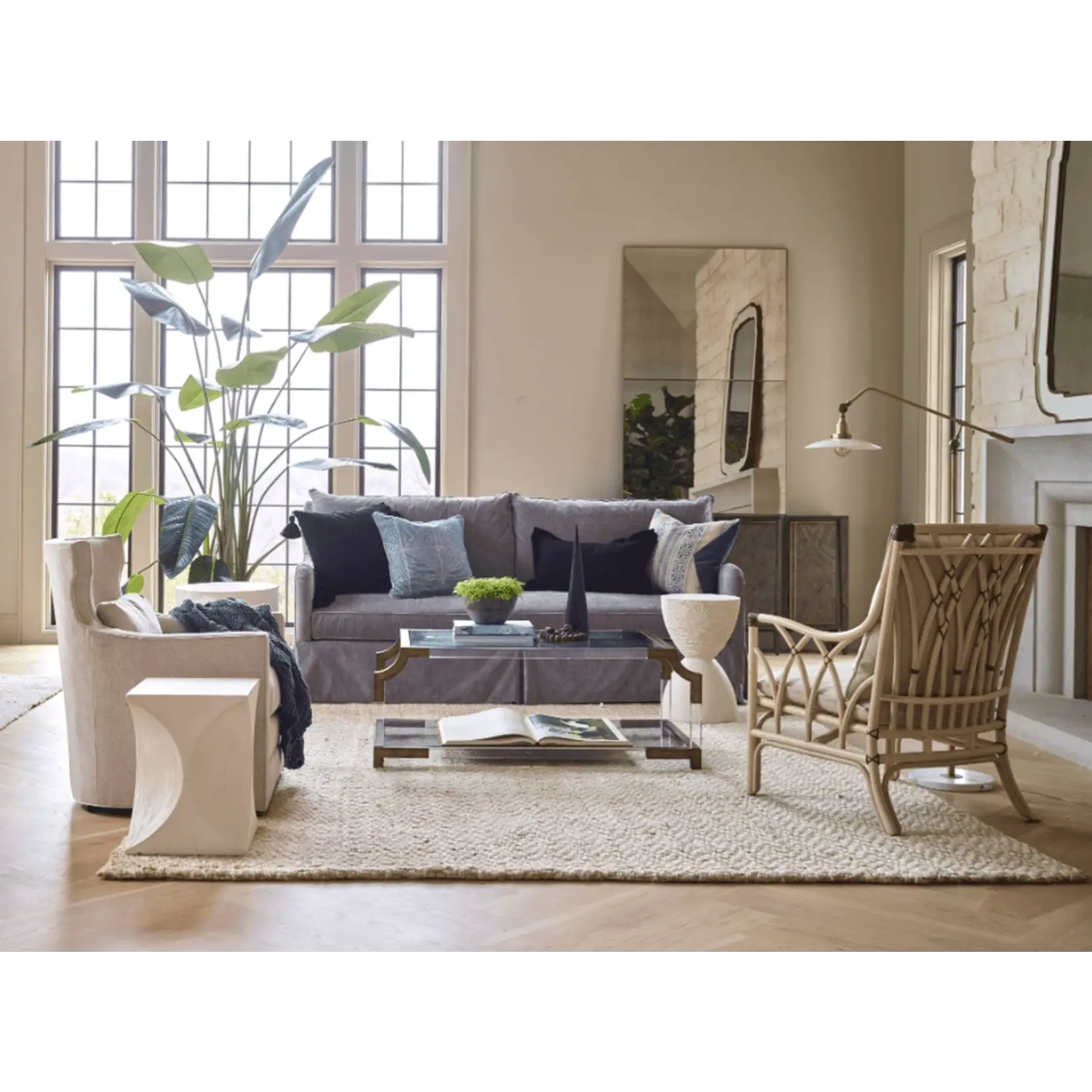 Gabby Kensley Coffee Table Mountain Brass