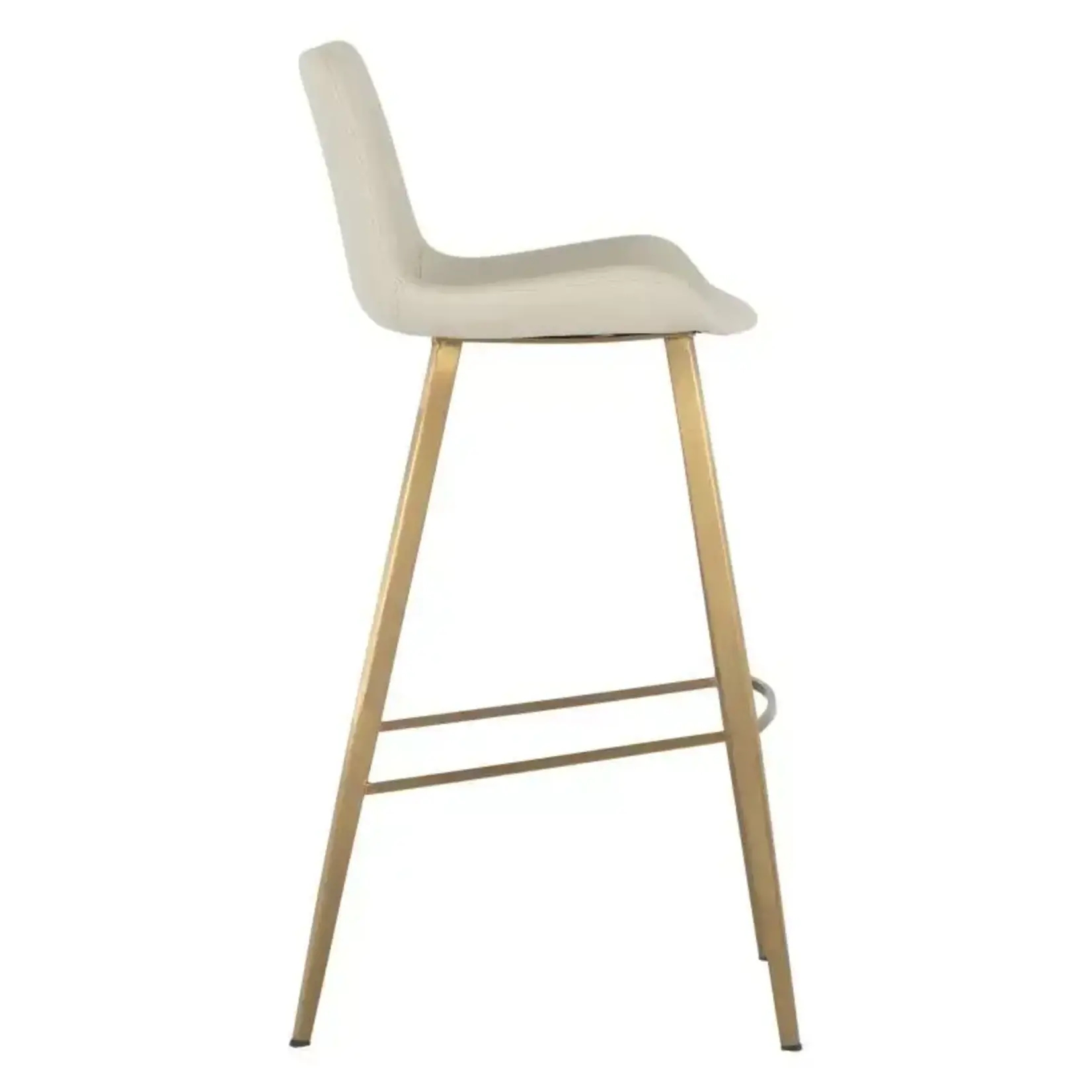 Gabby Hines Bar Stool White