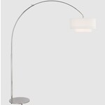 Visual Comfort Sawyer Floor Lamp Polished Nickel