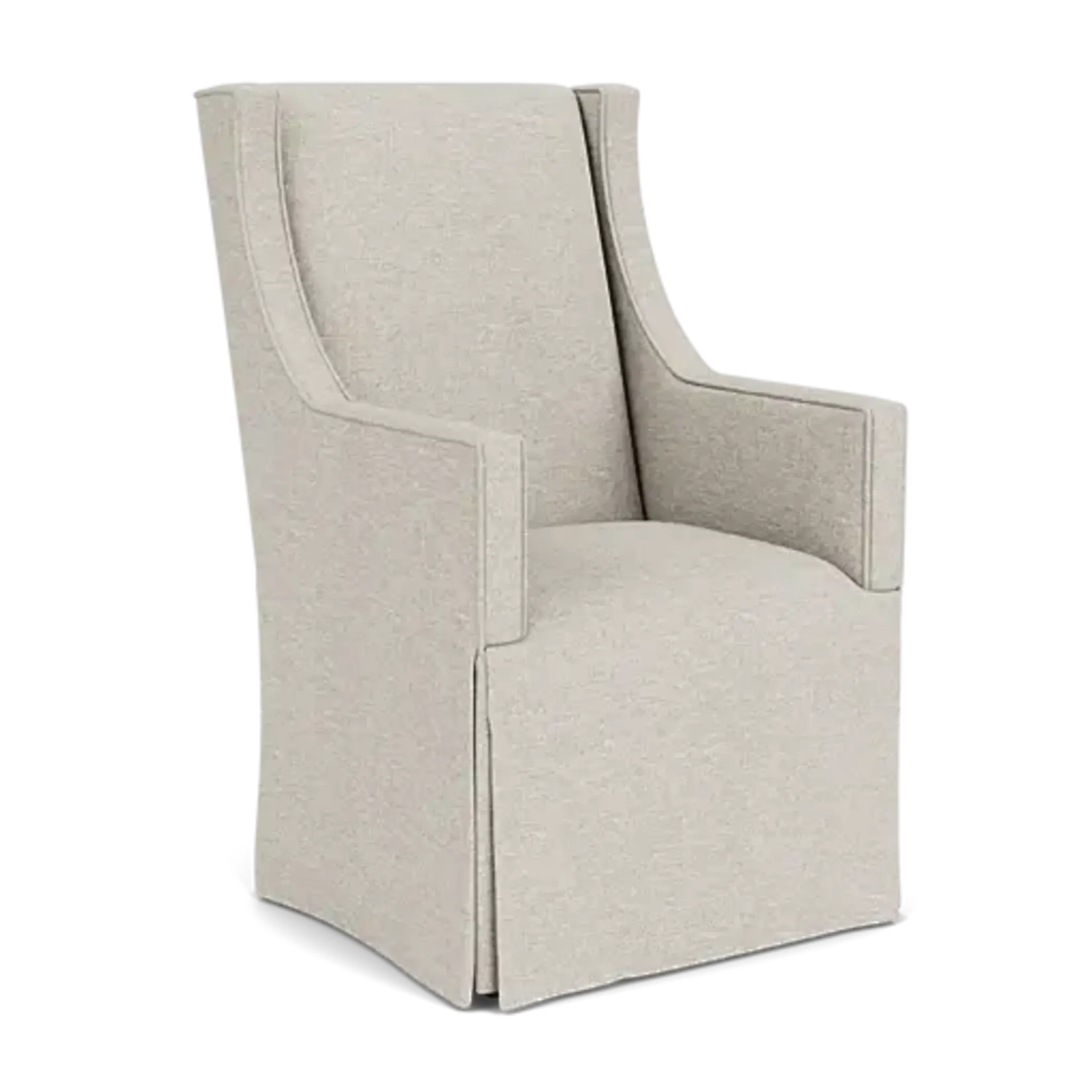 Gabby Royal Arm Chair with Casters Tigress Bark