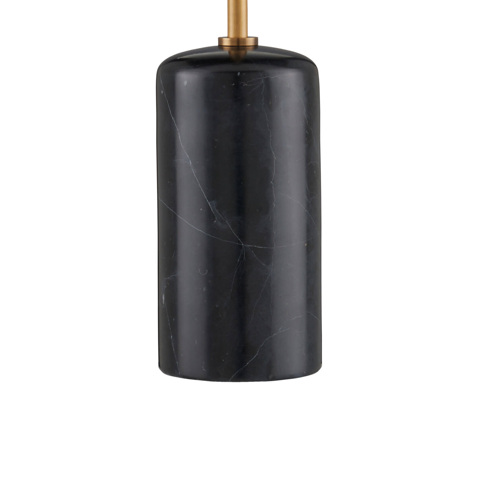 Currey & Company Martini Black Torchiere Table Lamp