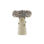 Currey & Company Oyster Shell Medium Bird Bath