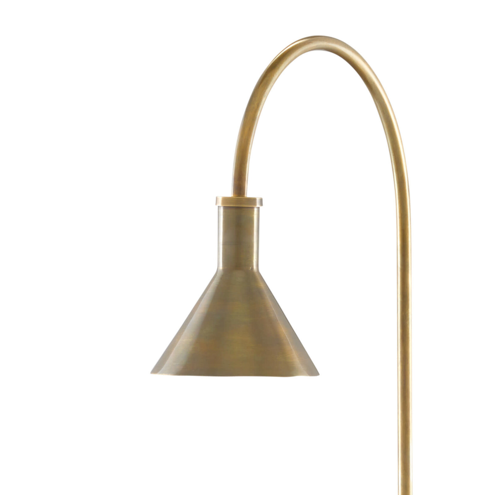 Currey & Company Thayer Brass Desk Lamp
