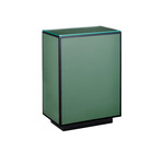 Currey & Company Green Lacquer Side Table