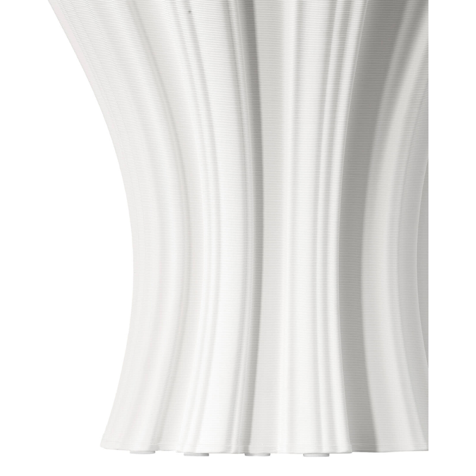 Currey & Company Godet White Vase