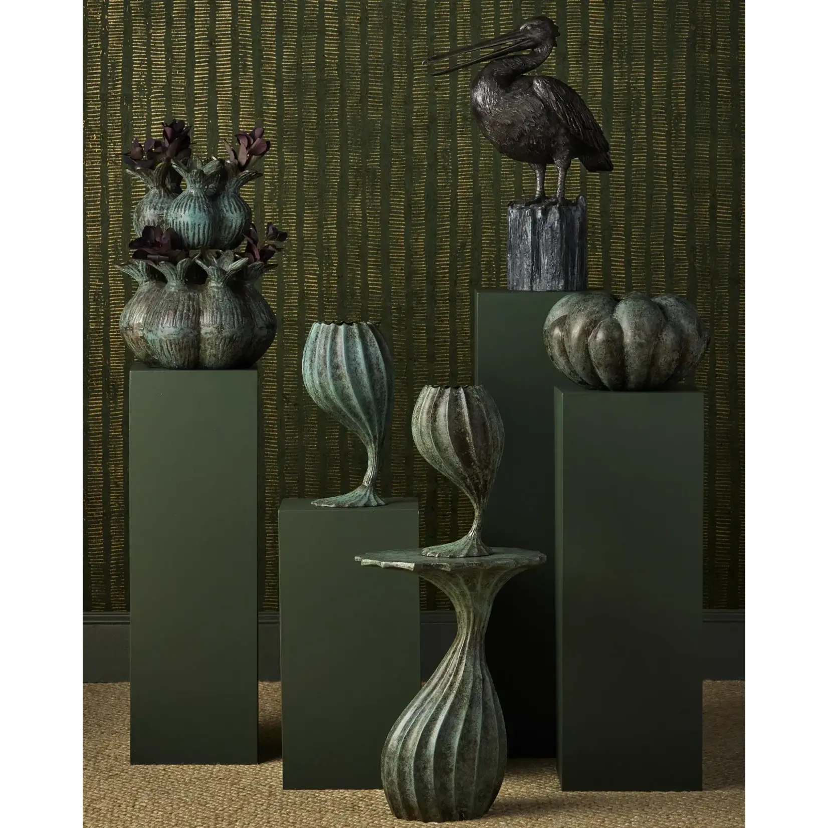 Currey & Company Utrecht Object Vase Set of 2