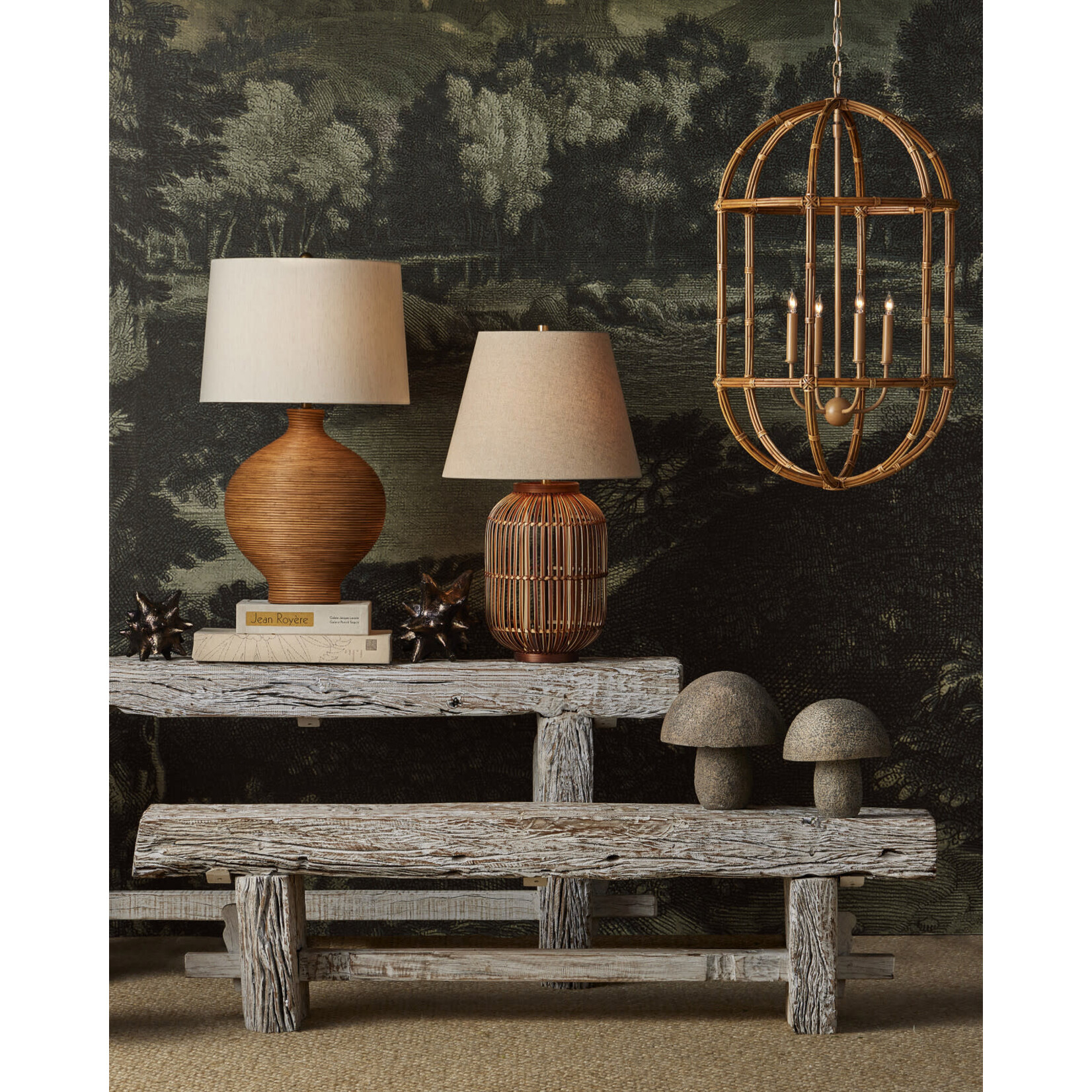 Currey & Company Jacks Object Set of 2