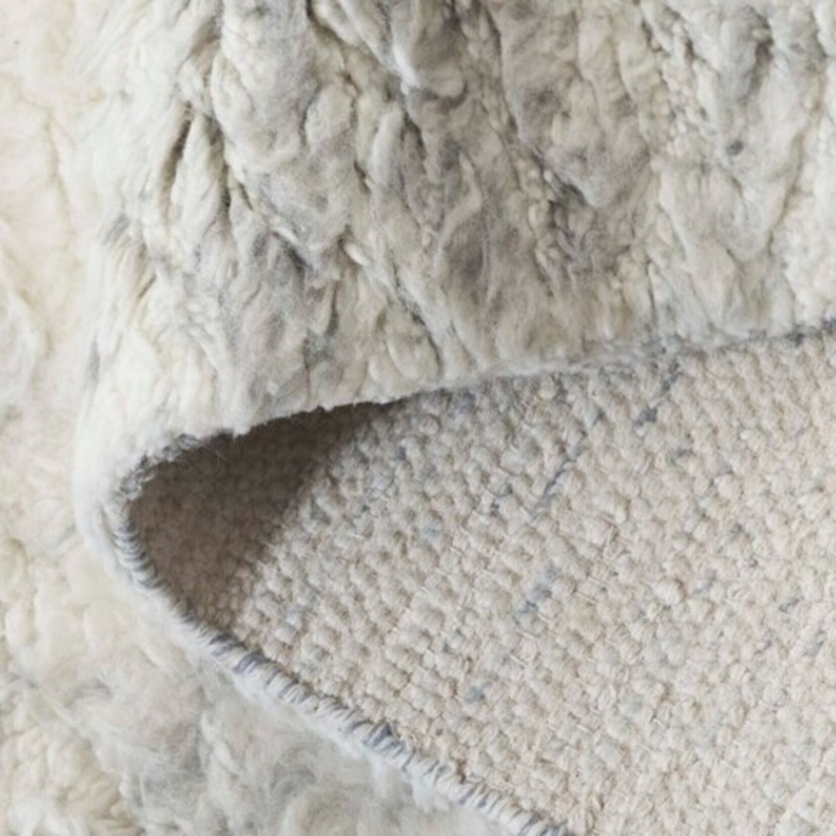 Safavien Tribeca Collection Rug 6'x9' Gray Ivory