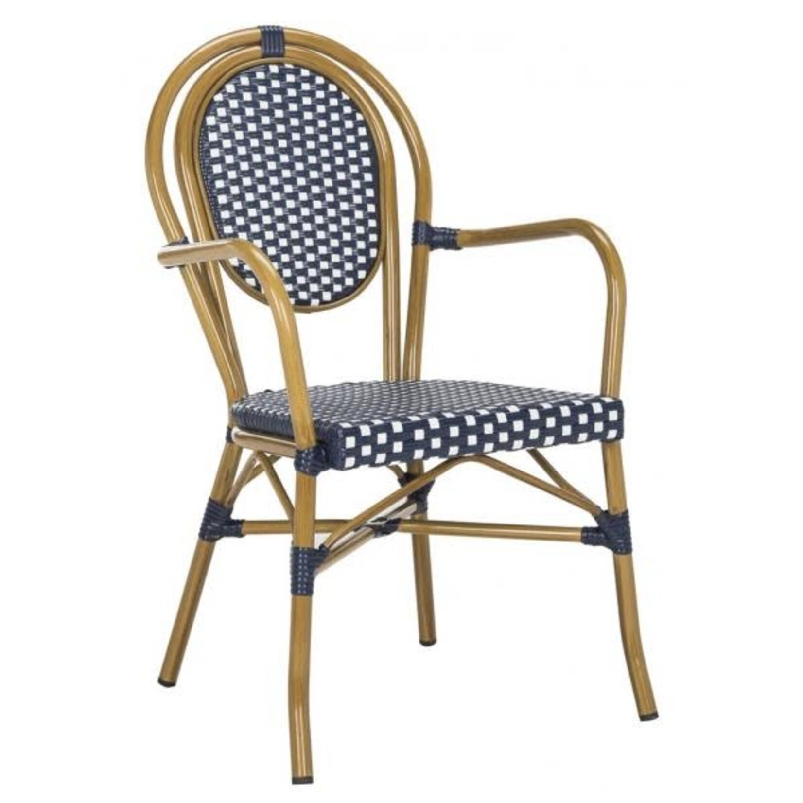 Safavien Rosen French Bistro Arm Chair