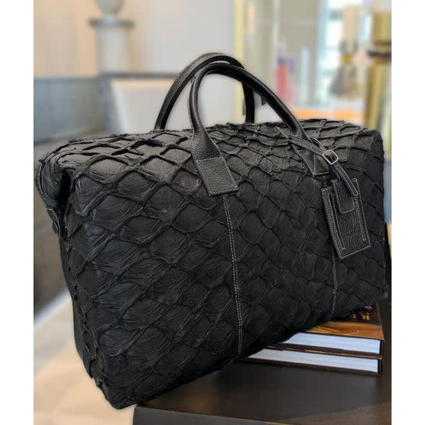 John Cole Edward Black Paiche Duffel Bag
